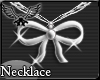 [Aluci] Bow Necklace