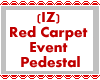 (IZ) Red Carpet Pedestal