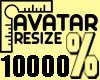 Avatar Resize 10000% MF