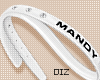 !!D MANDY White Belt