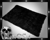 CS Black Fur Rug