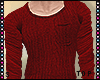 S|Red Sweater M