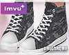 [DJ] Camo Sneakers Black
