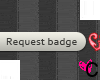 C-Request Badge Sticker