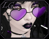 [LG] Heart Shades Purple