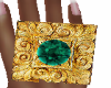 Emerald Gold Ring