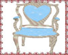 Lt Blue Speckle Chair