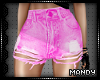 xMx:Ripped Pink Shorts