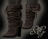 *SG* Strappy Suede Boots