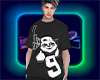 Panda Black Shirt