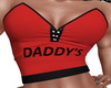 Red/Black "Daddy's" Top