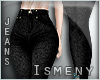 [Is] Waist Jeans Black R