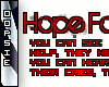 O!. HopeForHaiti Sticker