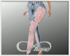 Lace Jeans RLL Pink
