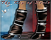 [Key] Leather Warm Boots
