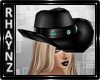 Chic Cowgirl Hat - Green
