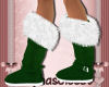*J* Kids Green Snow Boot