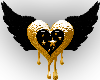 !A! Heart Wings Gold
