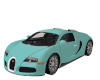 teal bugatti