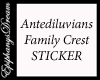 Antediluvians Crest Stic