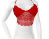 ANGEL Red Lace Top
