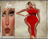 J~RED HARNESS DRESS LONG