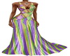 Purple's Mardi Gras Gown