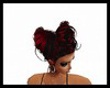 wick red and black