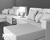 Modern White Couch