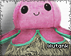 Pink Happy Octopus