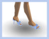Lady Li'l Blue Slippers
