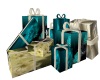 Teal,Gold, Ivory Gifts 