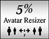 Avatar Scaler 5%