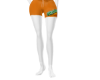 Daddy orange shorts