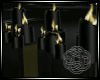 ! Blk PVC Candle Row