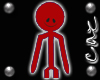 *CC* Stickman Dark Red