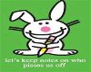 CZ Happy Bunny Take Note