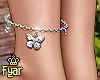 F. Butterfly Anklet R