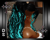DS Ran Black Turquoise