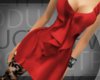 c: red frilly dress. v1