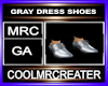 GRAY DRESS SHOES