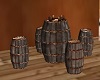RusticCabin Barrel Table