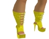 Yellow 8Inch Boots
