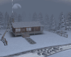 the house in the snow