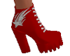 Red star boots