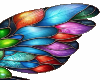 multi color wings