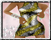 MrsJ Ylw Gold Mini Dress
