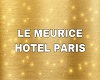 PARIS HOTEL SIGN