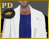 [PD] Lab Coat/Top DBlue