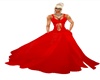 lovely red gown
